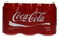 COCA COLA ΚΟΥΤΙ 6 X 330 ML